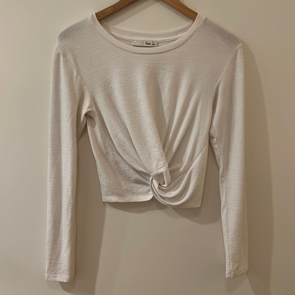 Wilfred White Long Sleeve Tee - Small